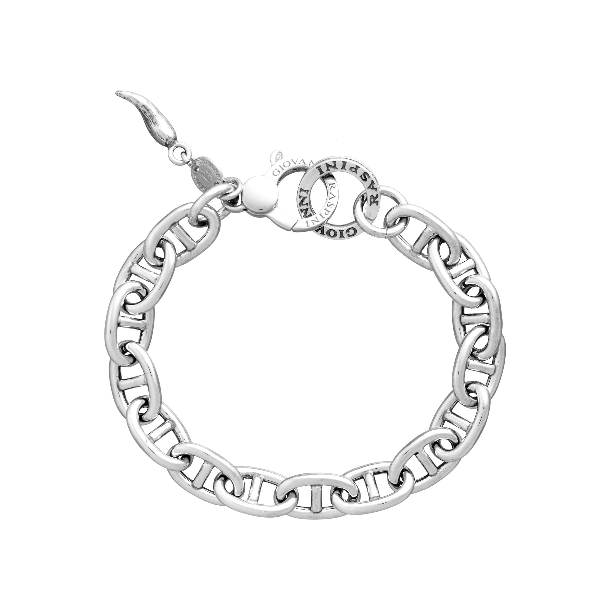 Catena in alluminio con maglia liscia 13mm colore argento Colore Argento Catena in alluminio con maglia liscia 13mm colore argento Colore Argento
