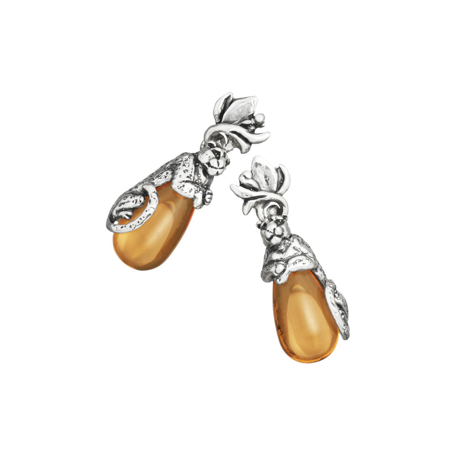 Orecchini Goccia Leopardo