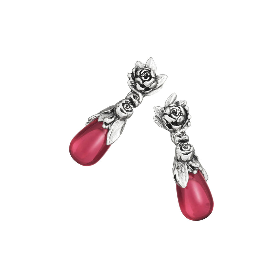 Orecchini Goccia Peonie