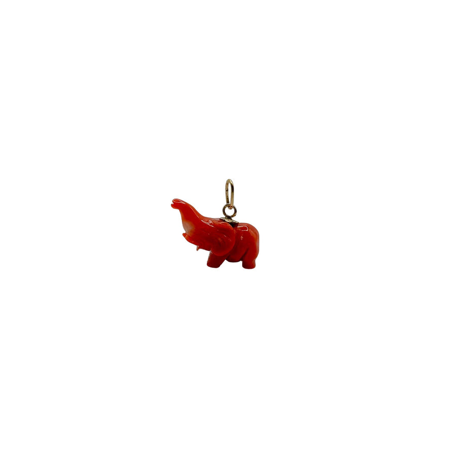 Ciondolo corallo elefante - Gino