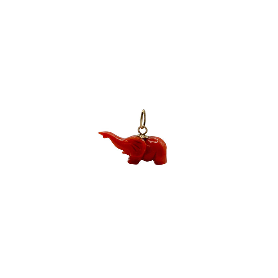 Ciondolo corallo elefante - Gino