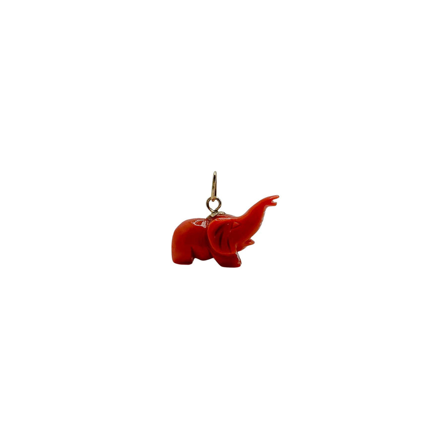 Ciondolo corallo elefante - Gino