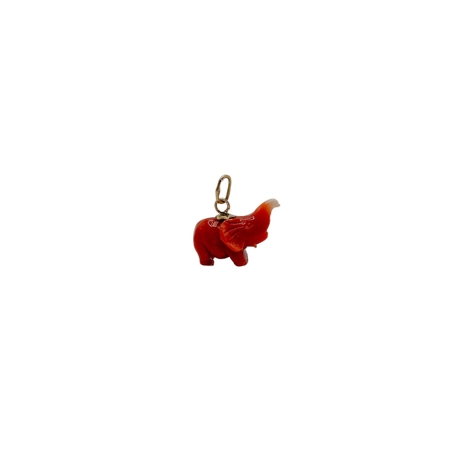 Ciondolo corallo elefante - Gino