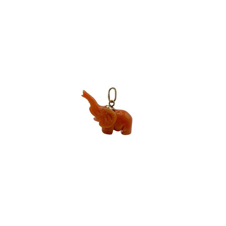 Ciondolo corallo elefante - Gino