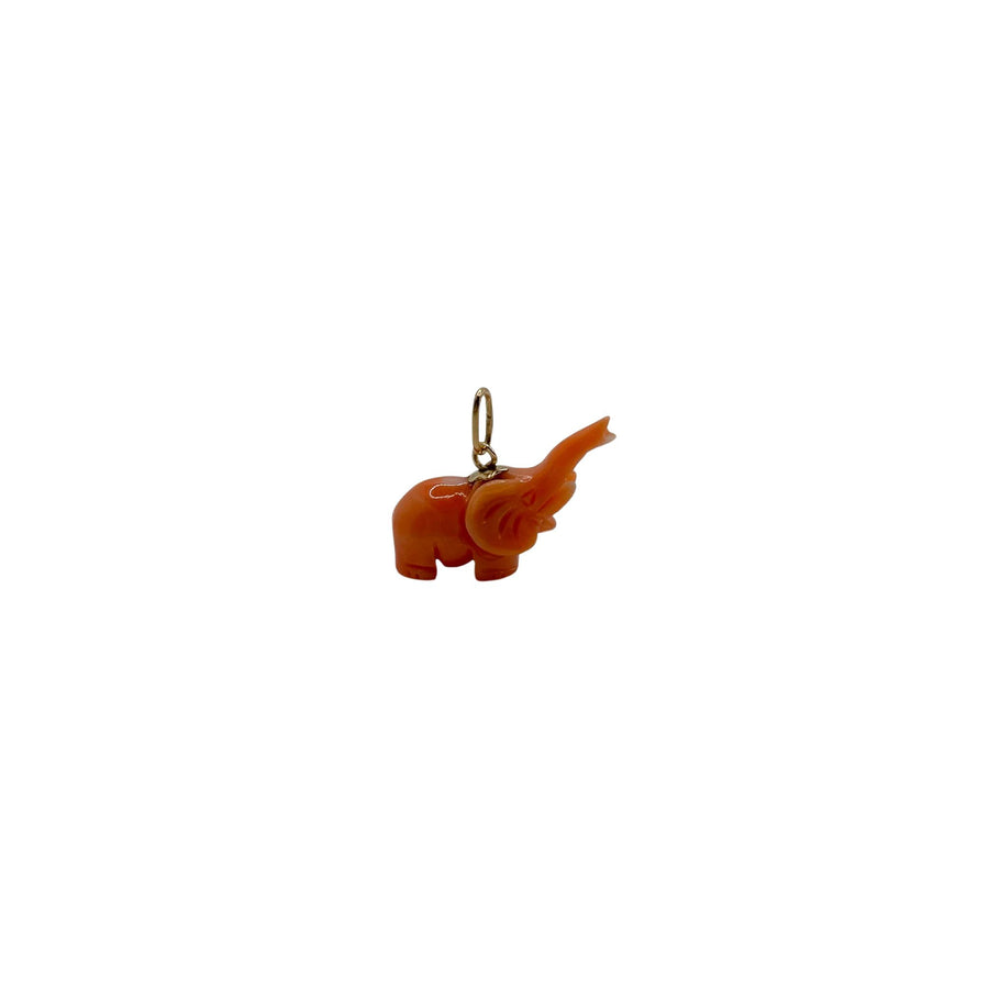 Ciondolo corallo elefante - Gino