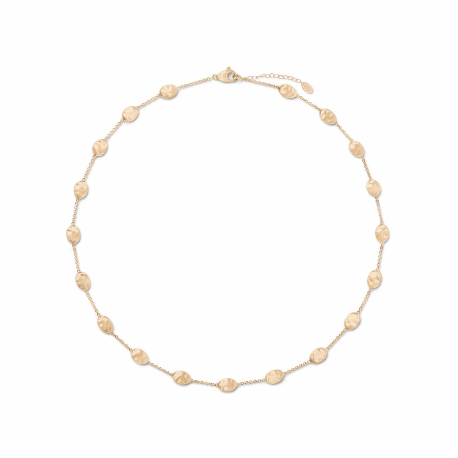 Collier con ovaline medie in oro-Siviglia