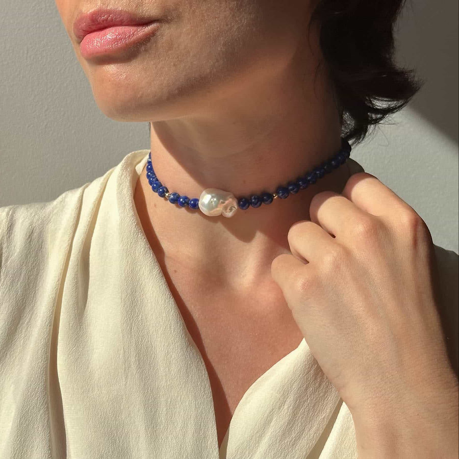 Core a Core collana - Lapislazzuli