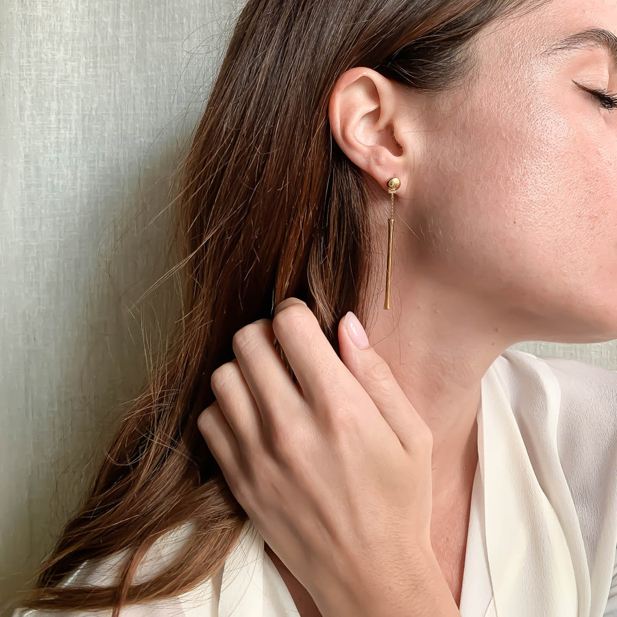 Carissima Orecchini A Cerchio Ombrello In Oro Giallo 9ct E Bicolore – Eleganti Donna